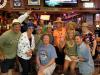 Getting started at Buxy’s Salty Dog were Tony, Terry, Mike, Cindy, Janet, Laura, Dave, Lisa, Randy, Brenda &, front, Rick.